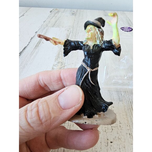 Vintage‎ lemax witch cast spell Halloween people accessory decor - Picture 8 of 8
